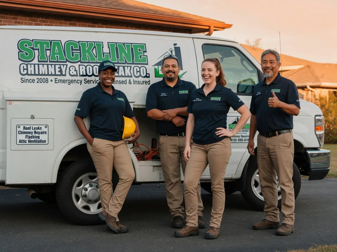 Chimney flashing repair company in Julian, NE